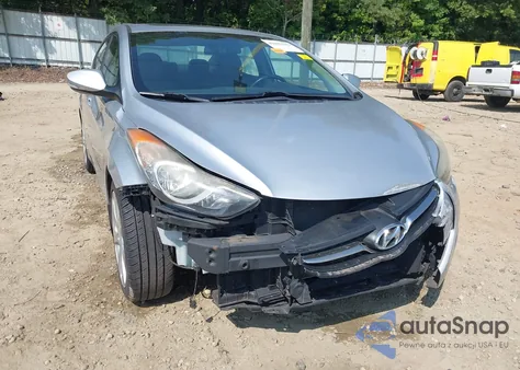 2013 Hyundai Elantra Limited z USA, uszkodzony, nr VIN 5NPDH4AE4DH251124